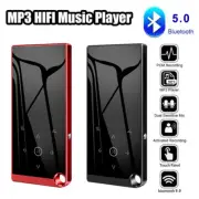 Bluetooth MP3 Player HiFi Lossless Sound Music FM Radio Recorder Touch Screen