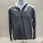 adidas Men's Climalite Modern Varsity 1/4 Zip Jacket Size M