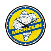Nostalgic-Art Metal Frame Retro Look Wall Clock Michelin Bibendum 80S 30cm