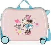 Joumma Disney Minnie Imagine Children's Suitcase Pink 50 x 38 x 20 cm Hard ABS Combination Lock Side 38L 1.8 kg 2 Wheels Hand Luggage, Pink, Children's Suitcase, Pink, Children's Suitcase