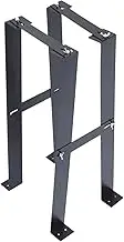 OHPHCALL 1Pc Adjustable Carbon Steel Holder Under Desk Mount Bracket for Computer Case and Lightweight Design for Office Use High Temperature Coating for Stability