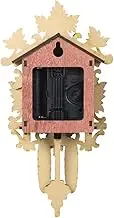 xinyee Cuckoo Wall Clock Bird Wood Hanging Decorations for Home Cafe Restaurant Art Vintage Chic Swing Living Room Style 2