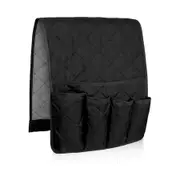 Remote Storage Holder Sofa Chair Arm Control Rest Bag 5 Pocket Couch Organizer