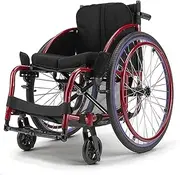 JITEM Aluminium Alloy Sports Wheelchair, Manual, Lightweight, Folding, Self-Propelled, Transport, Mobility Aid