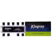 KSP8F 8 WAY F-TYPE SPLITTER FOXTEL APPROVED F30965