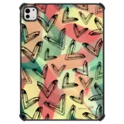 iPad Pro 11-inch (M4) iPad Impact Case Dripping Hearts B on Terra