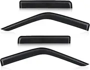 Window Visor Wind for Nissan Navara 1997-2005 Double Cabin Wind Deflector Window Visor Weathershield