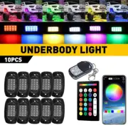 150X White LED Rock Light Underbody Trail Glow Rig Lamp Offroad SUV Pickup D (for: Volkswagen)