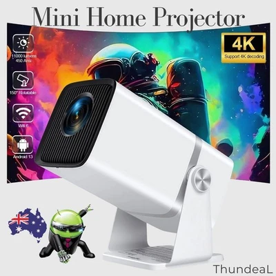 ThundeaL 4K Full HD Projector FHD TD80W Android WiFi Home Theater TD80 LED