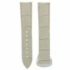 20MM LEATHER BAND STRAP FOR OMEGA SEAMASTER SPEEDMASTER MOON + CLASP BEIGE WS