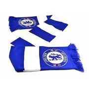 Chelsea FC Official Football Jacquard Bar Scarf Blue/White One Size