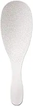 Marna K743W Super Rice Spoon, White (Small/Ladle Letter/Made in Japan), Non-Stick (Embossing, Easy to Scoop), Slim Width