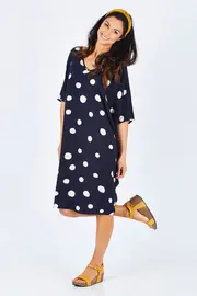 Woven Miracle Dress--PQC-19259H44P03
