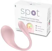 Kiiroo Spot Kiss Me Pink - Wearable Interactive Egg Vibrator