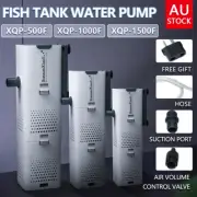 AQUARIUM FILTER PUMP FISH TANK SUBMERSIBLE SILENT AIR OXYGEN AERATOR INTERNAL AU