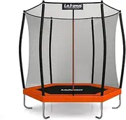 LeJump Trampolines 7.7ft/10ft/12ft, 235cm 305cm 366cm, for Adults and Kids Outdoor Round Spring Trampoline with Enclosure Safety Net ASTM Approved Max Limit 100/120/150kg