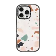 iPhone 16 Pro Impact Case MagSafe Compatible Terrazzo with Opaque Background