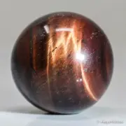 34g29mm Red Tiger Eye Sphere Crystal Ball Natural Quartz Healing Gemstone Chakra