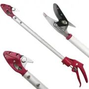 2 Feet Cut and Hold Tree Pruner, Rotation Pole Tree Trimming, Short Reach Fru...