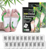2-in-1 Update Foot Pads, Natural Bamboo Vinegar Ginger Powder Foot Pads, Deep Cleansing Foot Pads For Relieve Stress, Relaxation,remove Dampness - you