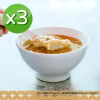 在飛比找momo購物網優惠-【輕煙】手工蒜味肉羹(羹肉900g+柴魚蒜味羹湯4500cc