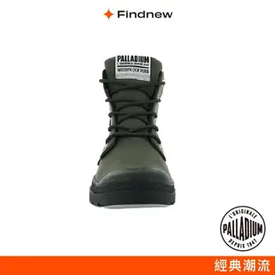 PALLADIUM PAMPA LITE+ CUFF WP+橘標防水輕量靴 墨綠色 男女共款76259【Findnew】