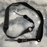 Quick Release Buckle Connector Camera Adjustable Neck Shoulder Strap 1" x 62"