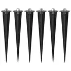 6 Pcs Solar Led Lights Solar Walkway Lights Landscape Lighting