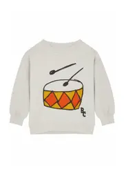 Bobo Choses Kids Mini Musician Printed Cotton Sweatshirt (9-24 Months) - Beige - 18 Months (18 Months) 18 MONTHS (18 months)