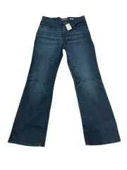 The Children's Place Boys Bootcut Jeans Size 12 Blue Bloomfield Wash Adjustable