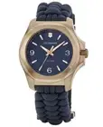 New Victorinox Swiss Army I.N.O.X. V Quartz Blue Dial Women's Watch 241955