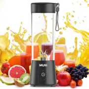Portable Blender,15oz Mini Blender for Fruit Smoothies and Shakes,USB Recharg...