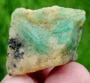 7 Gram Amazing Natural Green Emerald Crystal From Skardu Pakistan
