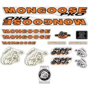Mongoose - 1999 PRO SGX - Polished frame - Decal set - old school bmx