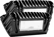 2Pcs RV Exterior LED Porch Utility Light 750LM Awning Light Replacement Lighting 12V for Rvs Trailers Campers