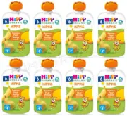 8 HIPP Organic Banana Pear Mango Puree Dessert from 4 Months 100g 3.5oz