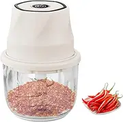 Portable Veggie Chopper - Onion Cordless Processor Blender - Electric Vegetable Chopper Blender for Cutting Meats, Onion and Fish