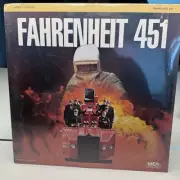 (Laserdisc ‘87) Fahrenheit 451 ‘66 By Francois Truffaut & Ray Bradbury/ SEALED
