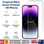Ultra Strong Tempered Glass Screen Protector for iPhone 15 14 13 12 11 X