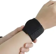 Breathable Wrist Brace- Adjustable Wrist Strap, Wrist Brace | Wrist Wraps Weightlifting, Wrist Brace Wraps Hand Support Compression Brace, Comfortable Black Wrist Support for Carpal Tunnel,