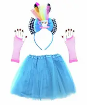 Alice In Wonderland Tea Party Ladies Costume Accessory Kit Book Week