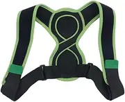 Posture Corrector for Men and Women, Back Support Adjustable Lightweight Posture Corrector, Helps Relieve Back Strain, Slouching, and Text Neck, Moisture Wicking Fibers Brace
