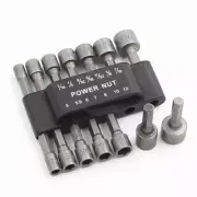 Impact Metric Socket Drill Bit Set nut driver set 14Pcs