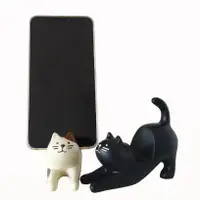 在飛比找蝦皮購物優惠-【喵樂購】台灣現貨 貓咪手機架 樹脂擺件 可愛動物 貓咪公仔