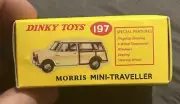 Dinky Toys Re-Issue Atlas 2016 Morris Mini-Travelle Diecast 197 New Opened Box