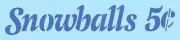 Snowballs Reusable Mylar Stencil 519 B 4"x18" Winter Snowballs 5¢