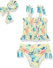[Jessica Simpson] Girls' Two Piece Bikini Swimsuit
