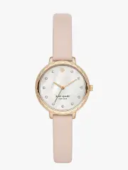 morningside three hand leather watch