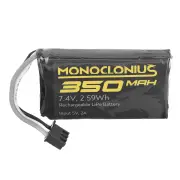 UDIRC UCX2405 UCX2405 PRO 1/24 RC Car Parts 7.4V 350mAh 2.59Wh XH-3P 2S Lipo battery UCX24-E004A Vehicles Models Spare A
