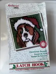 Caron Latch Hook Kit Christmas Beagle 4721